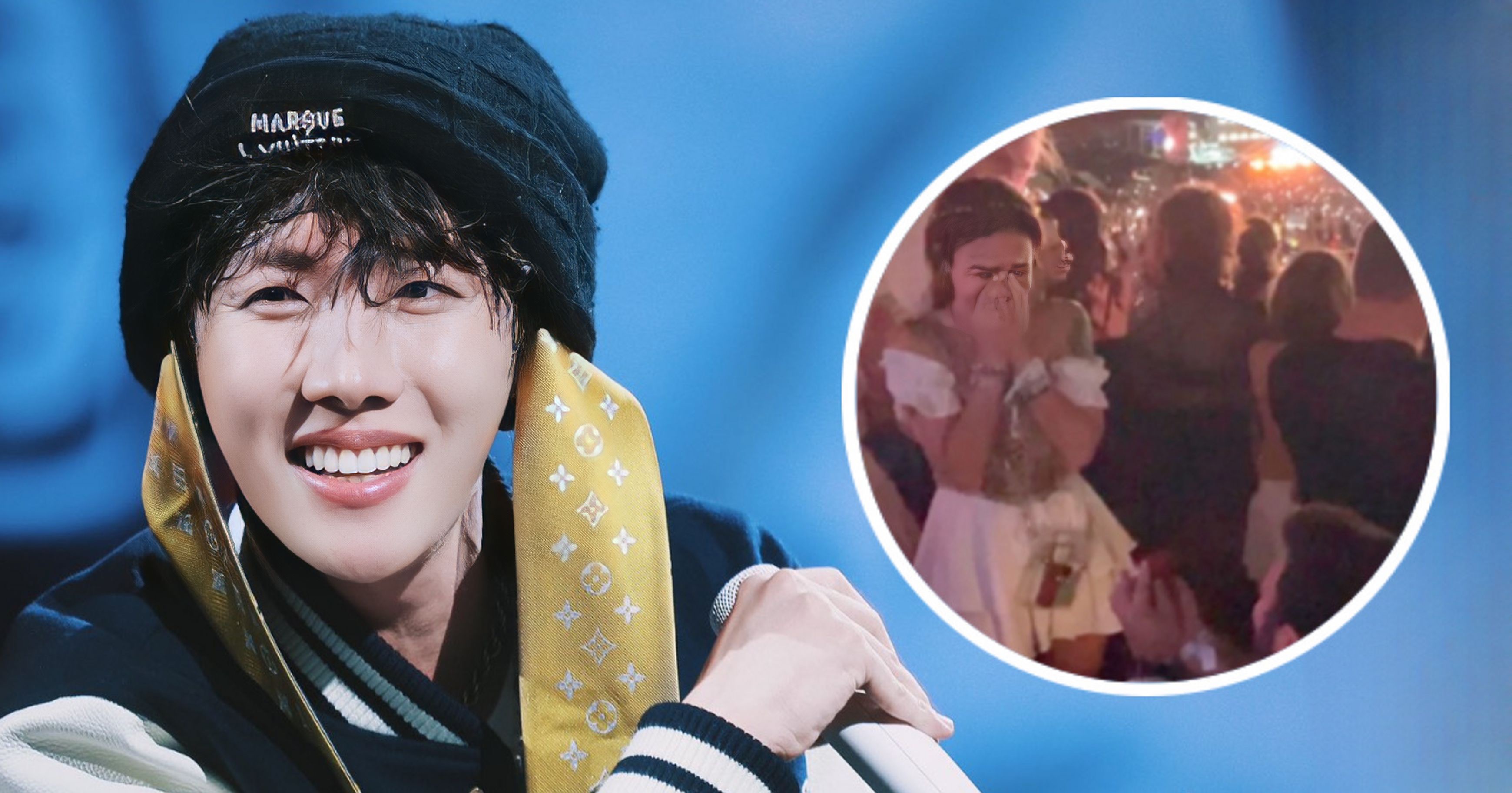 j-hope Attracts Attention For His Reaction To A Couple Proposing In Front Of Him