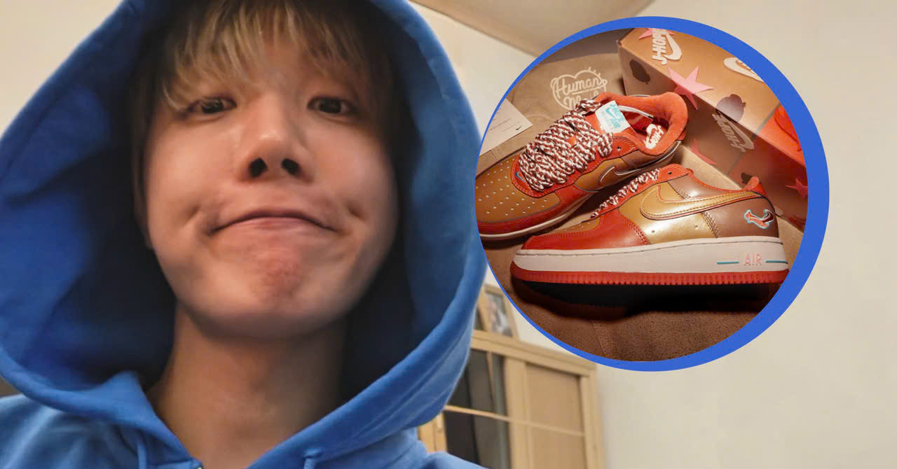 j-hope Reveals the First Person He Wants to Gift a Pair of Nike Air Force From His New Collaboration