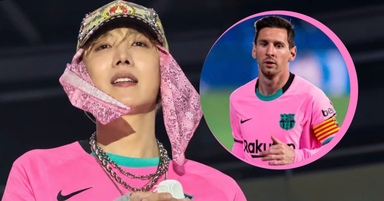 j-hope Reacts to Reports That He Personally Showed His Love for Messi in Argentina, Drawing Attention