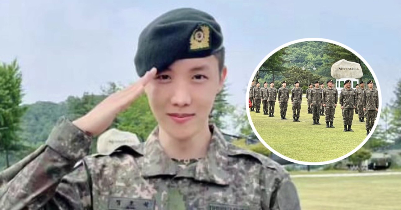 j-hope Can’t Help But Stand Out Among His Fellow Army Men, But Not For The Reason You Might Expect