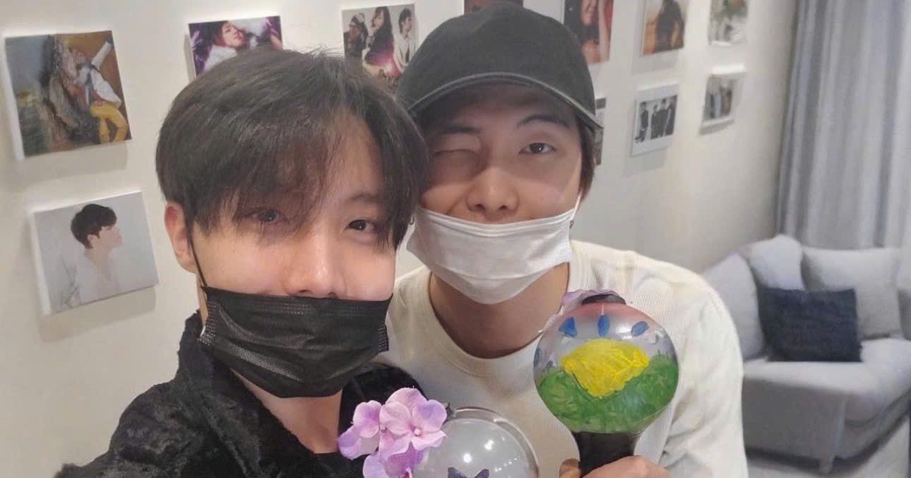 ARMYs Excited After Discovering RM & j-hope Wearing Twinning Outfits In The Latest Posts