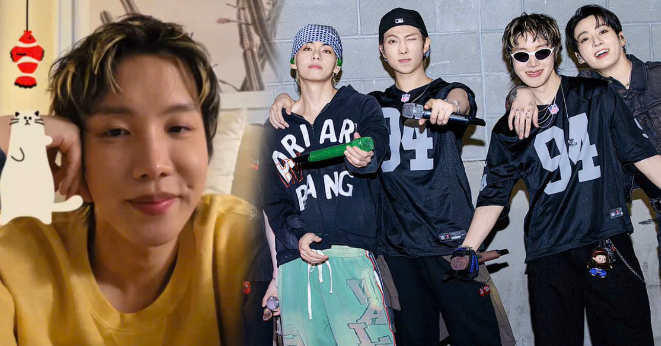 j-hope Gracefully Handles A Comment Comparing BTS Members During His Live Broadcast