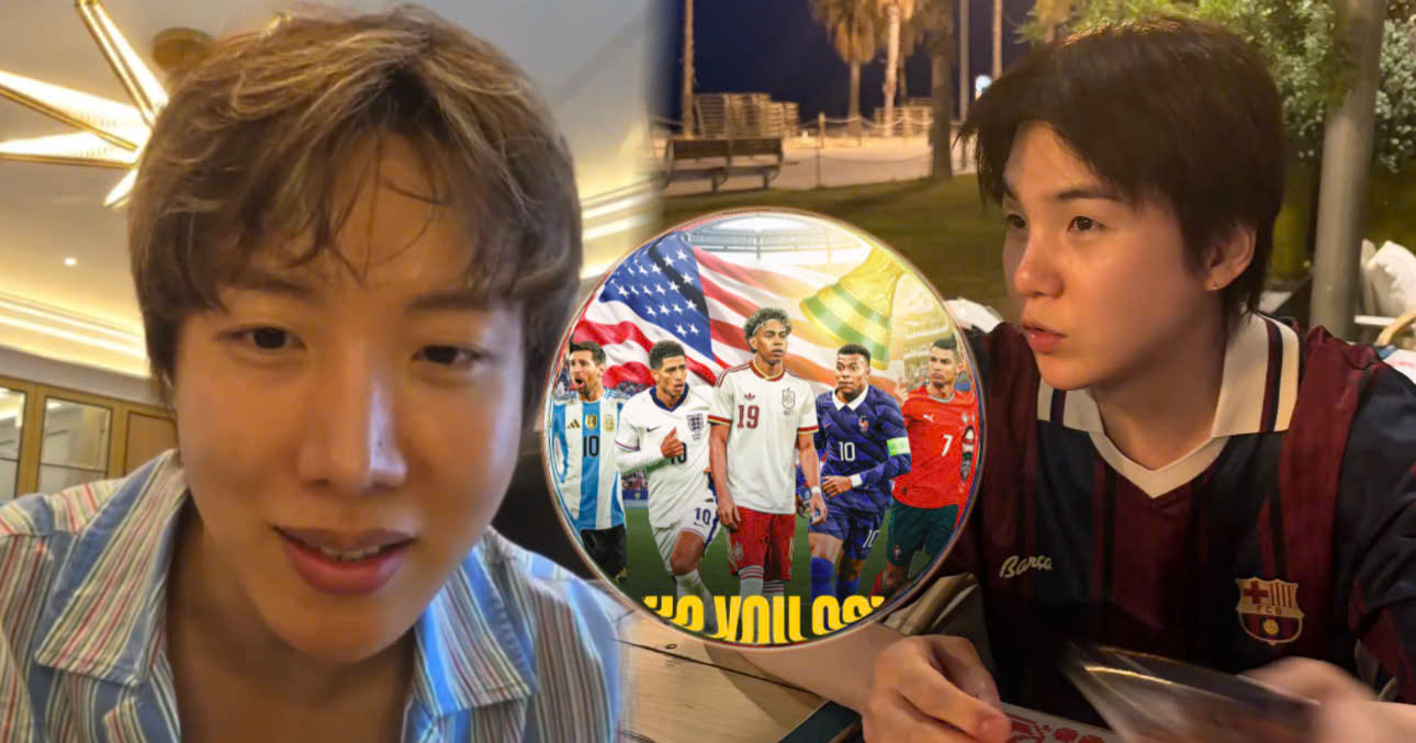 j-hope Reveals Which National Teams He and SUGA Are Rooting for After South Korea's World Cup Exit