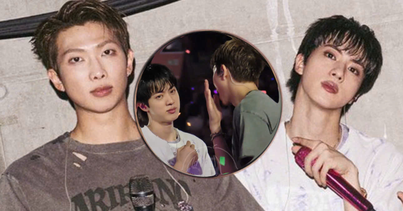 Jin And RM's “Heated Exchange“ On The Stage Quickly Sparks Buzz Among Fans