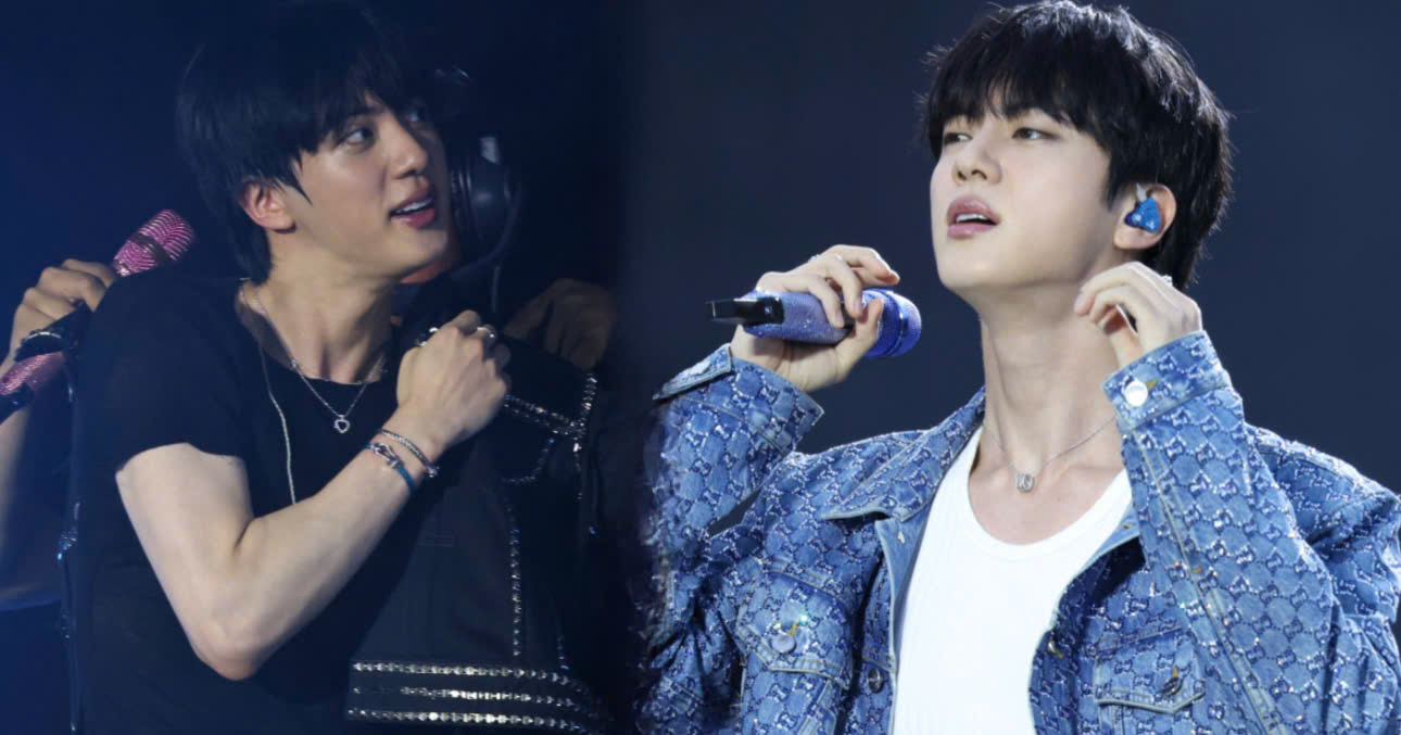 Jin Unveils His New Tattoo At Concert, Making ARMYs Go Wild