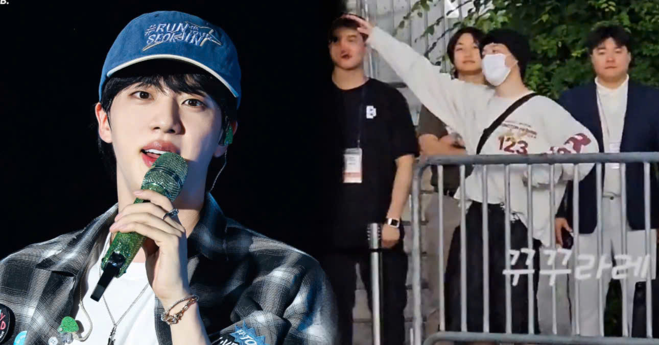 Jimin Draws Attention With His Behavior As Jin Invites Him On Stage