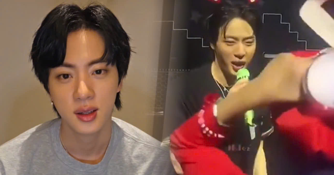 Jin “Breaks A Sweat“ Over Bringing This Guest On Stage — But It Ends Up Stealing the Spotlight
