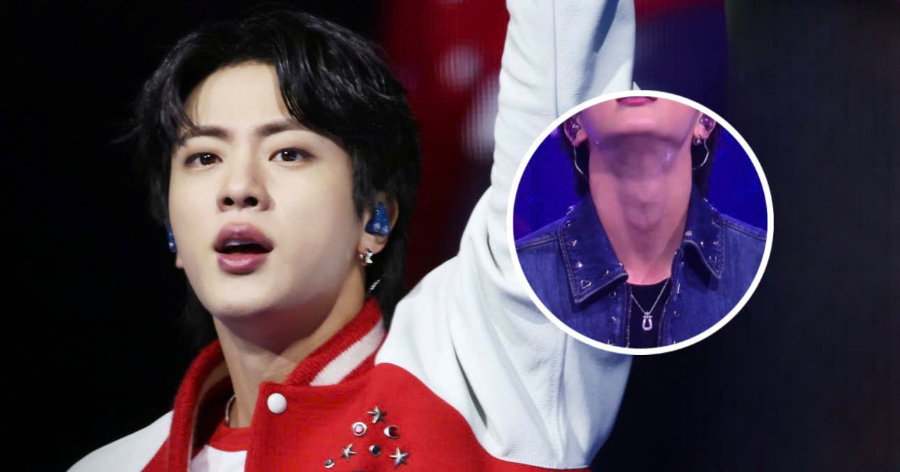 The Moment Jin Shed Tears At Today’s Concert Goes Viral For Its Poignant Grace