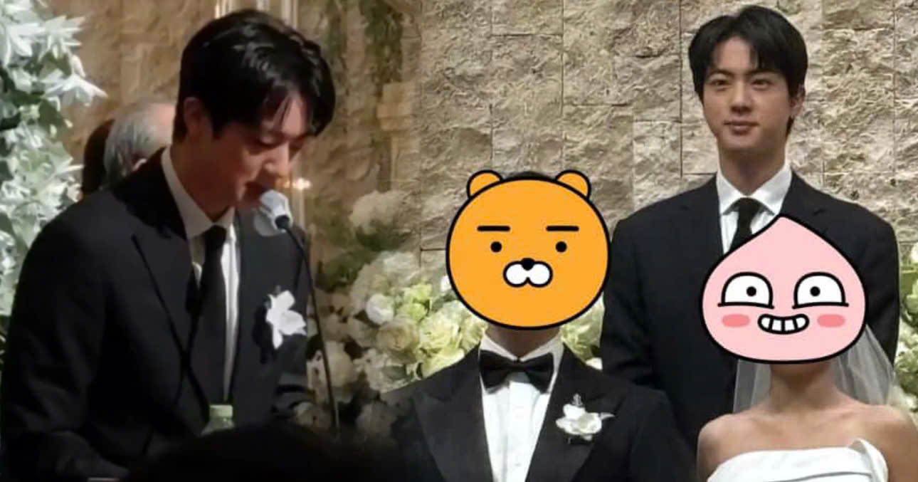 Jin’s Heartfelt Speech At The Wedding Of His Best Friend Of 20 Years Leaves The Audience Deeply Moved