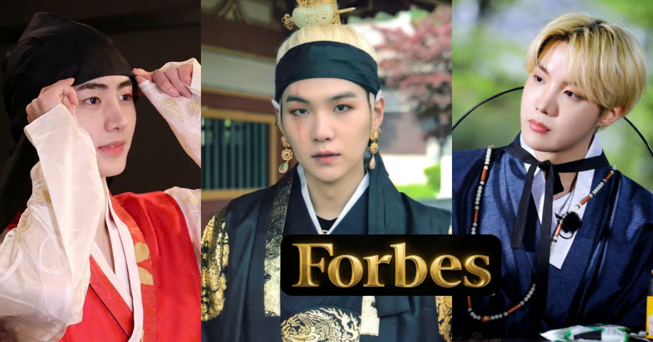 Forbes Announces Top 10 “Stars Who Best Suit Hanbok Styling“, SUGA Tops The List By A Wide Margin