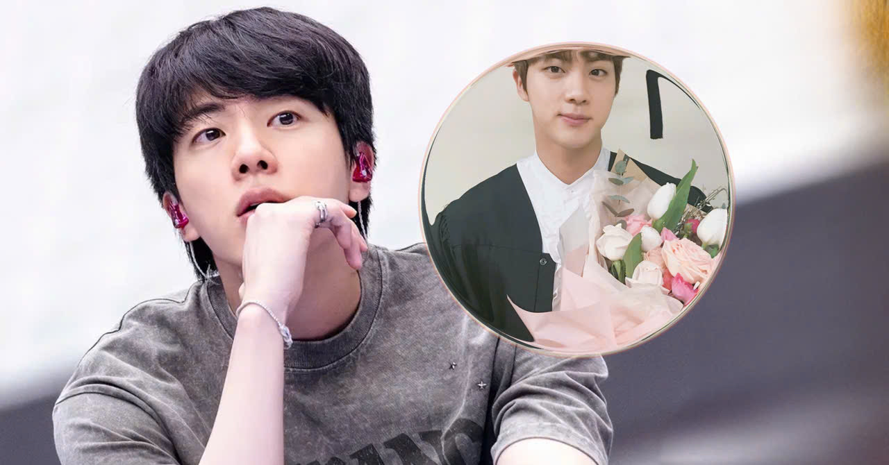 The Truth Behind The Viral Photos Of Jin Shirtless At A Protest
