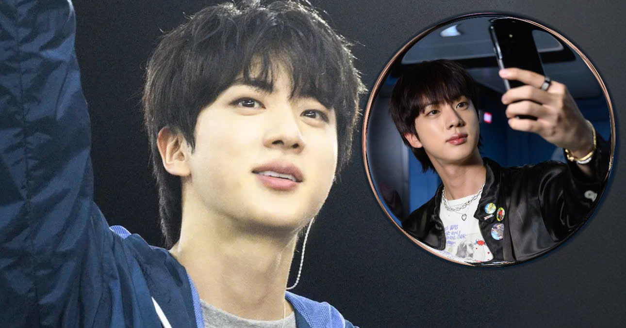 Jin Names The Hardest BTS Member To Take A Selfie With—And His Secret To Dealing With It
