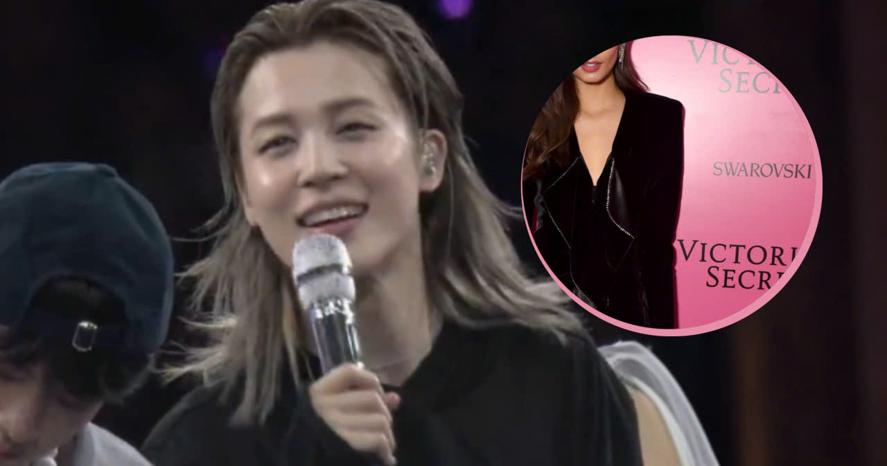 Victoria’s Secret Angel Fulfills Her Dream at Today’s Concert After Previously “Confessing“ to Jimin