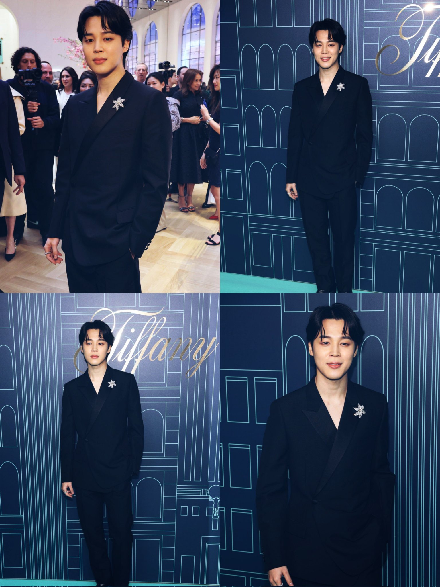 Jimin Suits Up in Dior for Tiffany & Co.'s Flagship Store Re