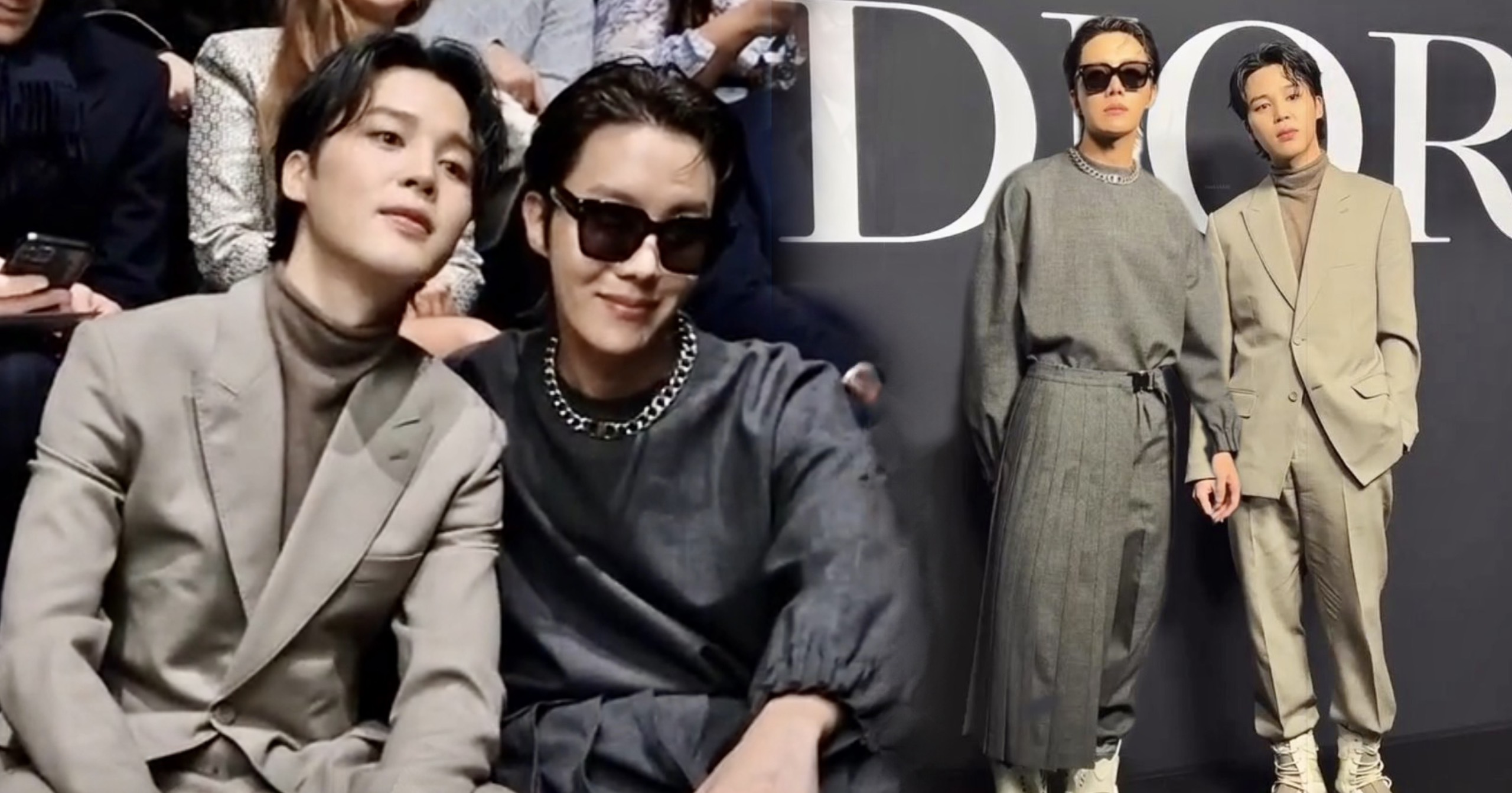 Everyone was so whipped”: BTS' Jimin and j-hope pull in massive crowd by  surprise attending DIOR's Paris Fashion show together