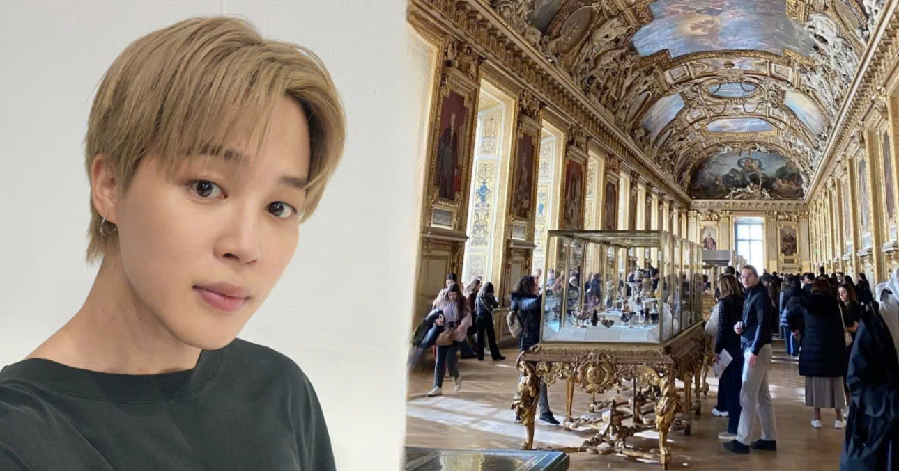 How Jimin’s Painting Was Showcased At The Prestigious Louvre Museum