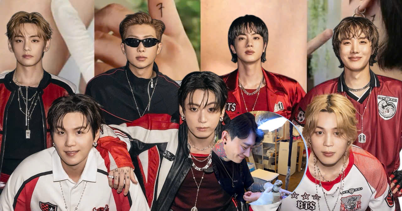 BTS' Tattoo Artist Gets Two Members Inked on His Arm, Reveals the Reason That Touched ARMY
