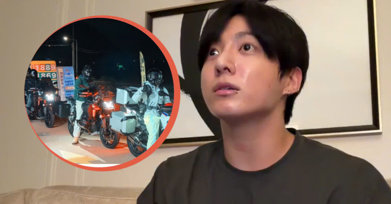 The Identity of the Celebrity in Jungkook's Biker Crew Leaves ARMYs in Shock