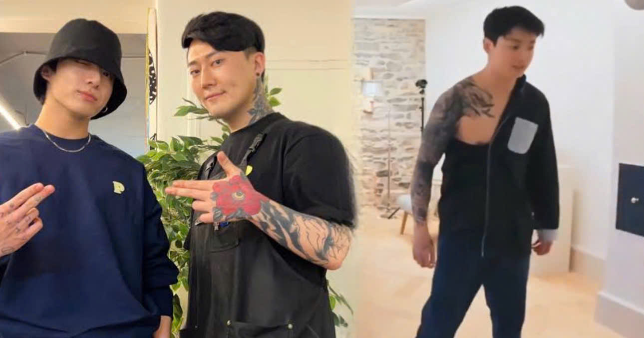 Jungkook’s Tattoo Artist's Comment On His Tattoo Condition Explains Why He Dressed That Way In The Latest Episode Of AYS2