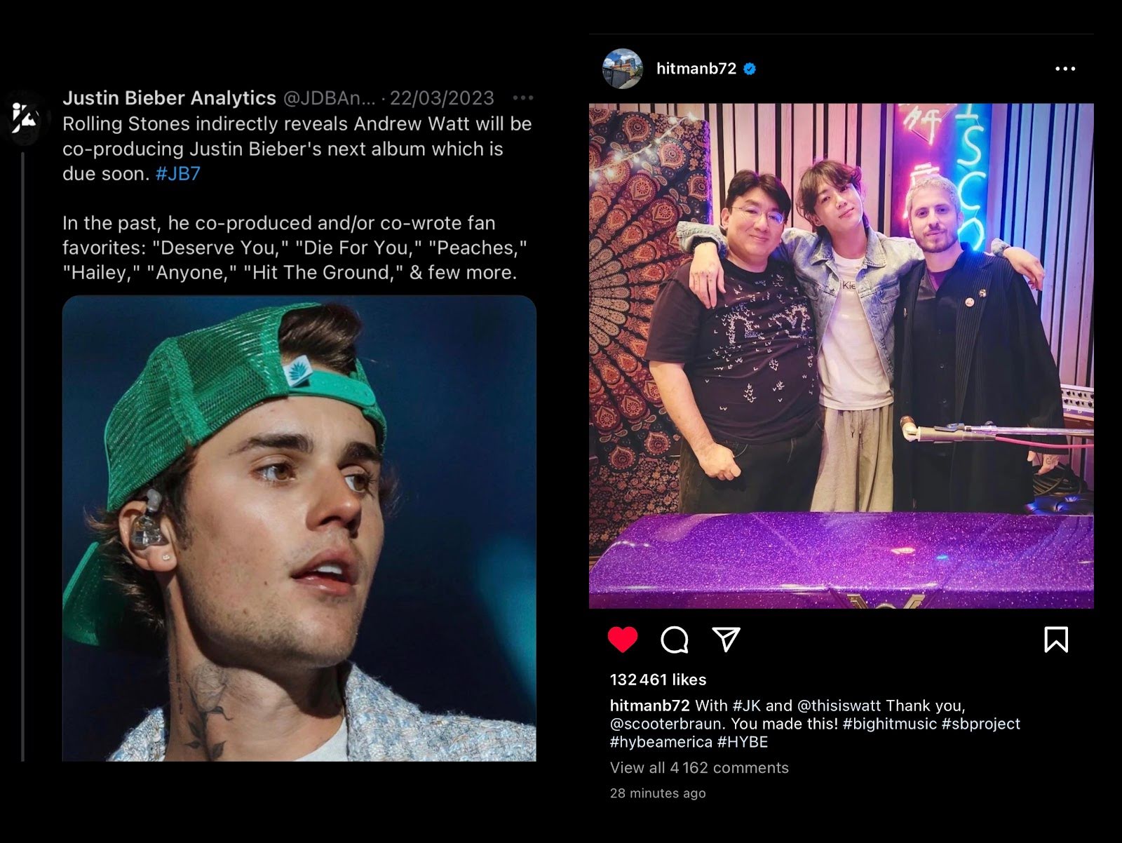 Are Jungkook And Justin Bieber Finally Collaborating All Signs Point Are Jungkook And Justin Bieber Finally Collaborating All Signs Point