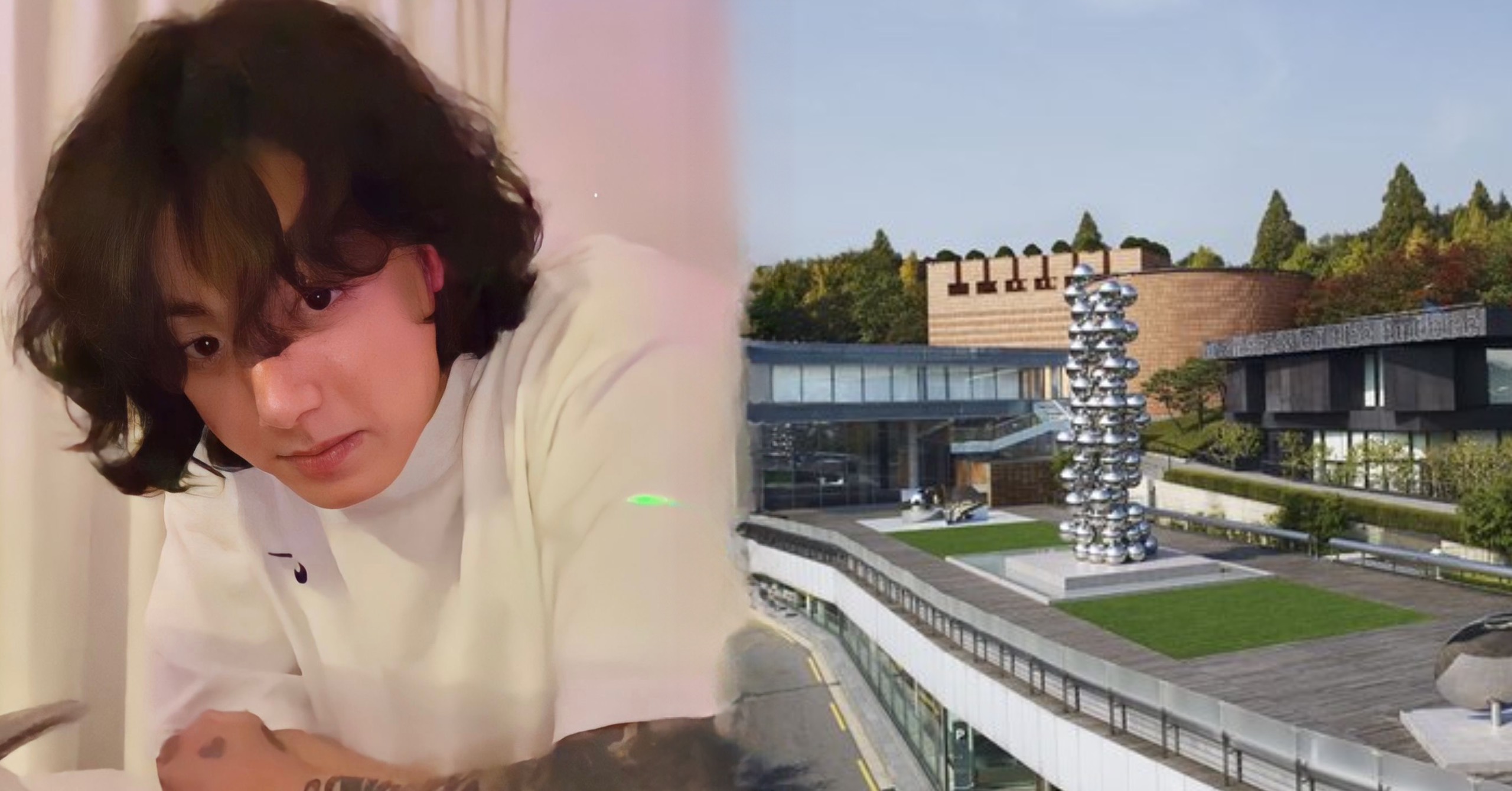 K-Media Shows Jungkook's Villa Which Is Located Opposite Samsung Family ...