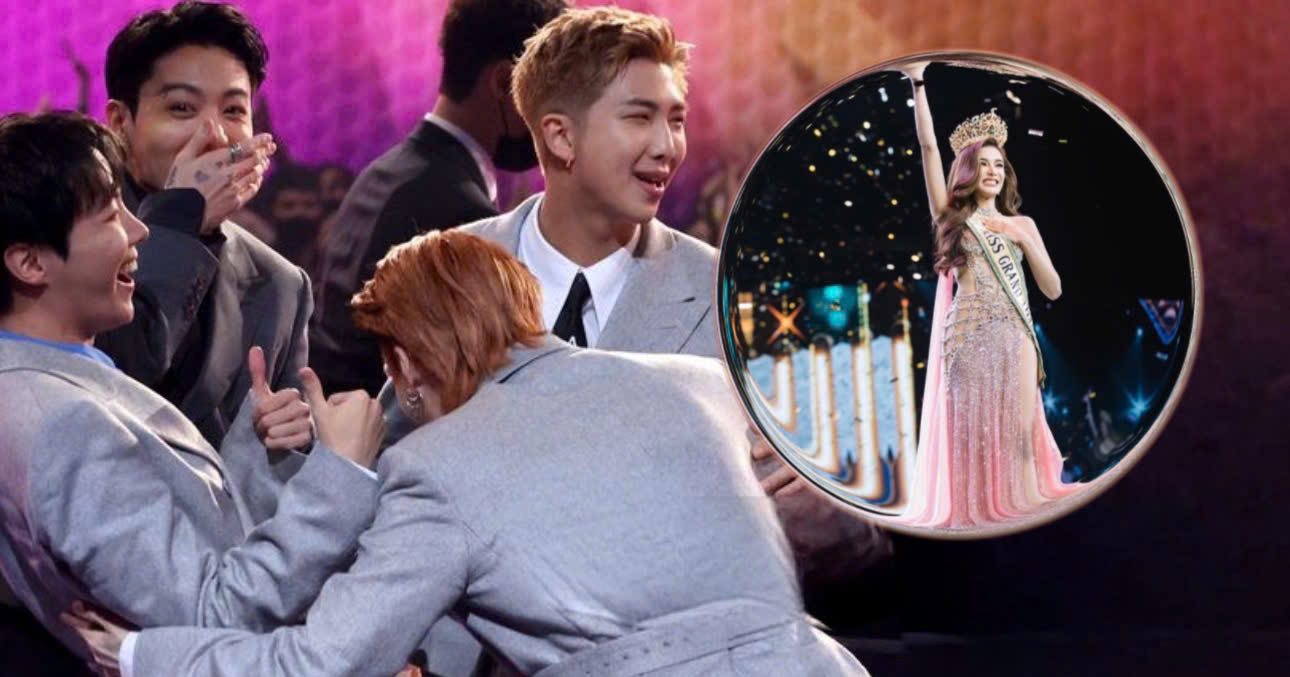 Miss Grand Thailand Openly Professes Her Love For A BTS Member After Being Crowned