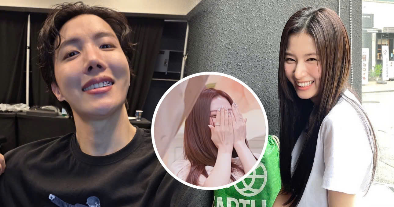 TWICE Sana's Reaction To j-hope’s Awkward Slip Has Fans Hiding Their Faces