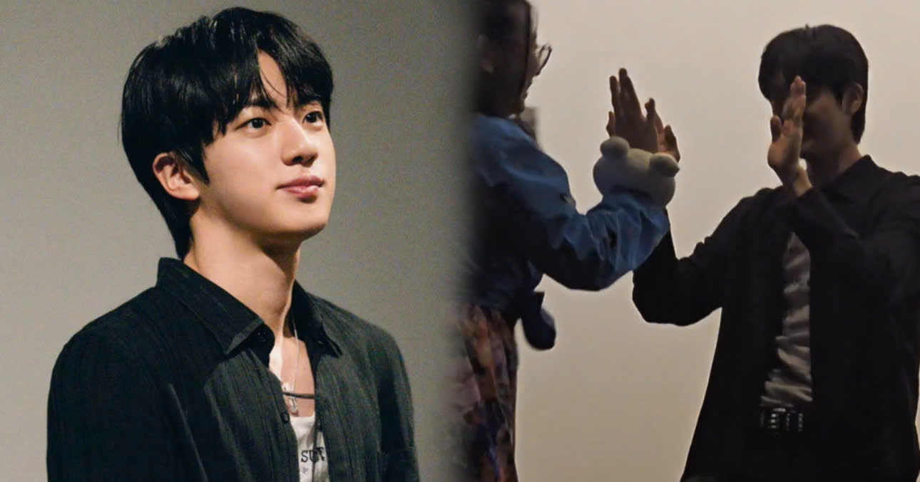 Jin Receives Praise For His Subtlety In Asking ARMYs To Respect His Privacy During Hi-touch Event