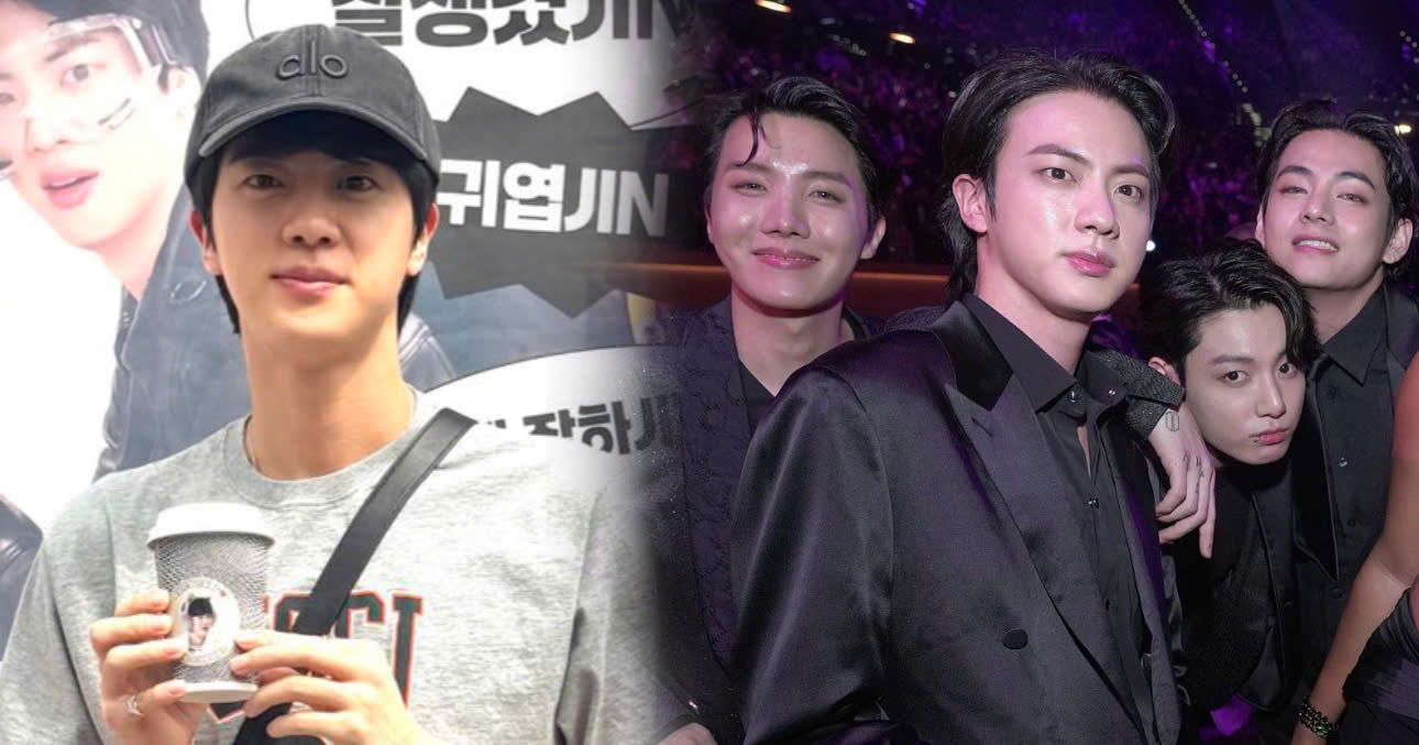 2 BTS members Spotted Will Perform At Jin's Concert
