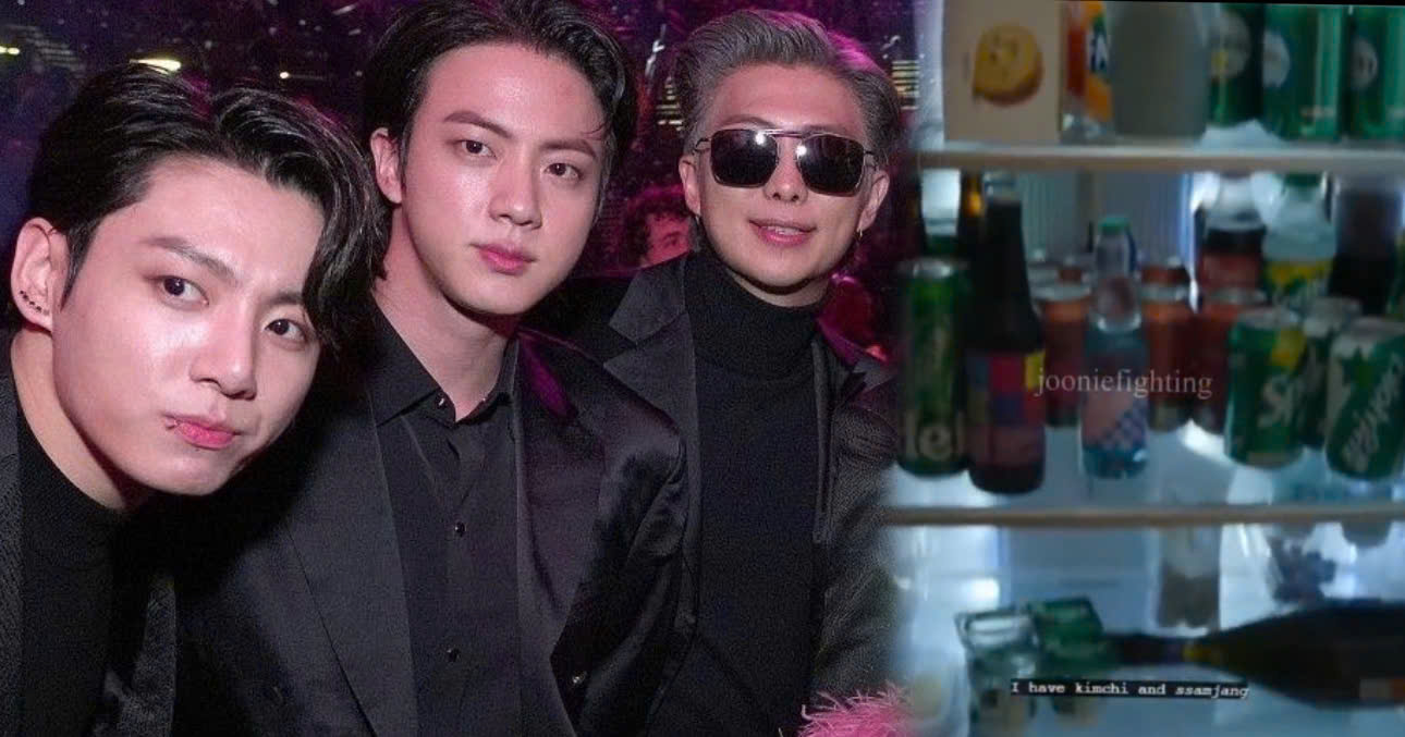 The Differences In BTS Members’ Refrigerators Draw Attention