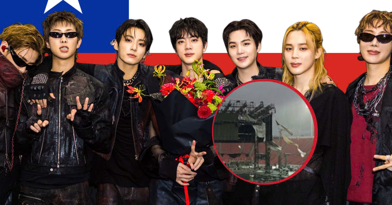Storms and Hail in Chile Impact BTS Concert, Leaving Fans Worried