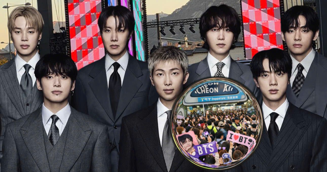 Incheon Airport In Chaos As Massive Influx Of International ARMYs Heading To Gwanghwamun Concert