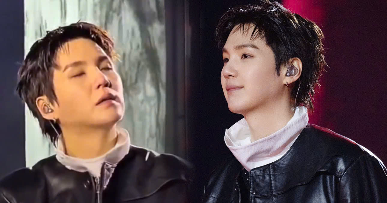 SUGA Goes Viral For Emotional Moment While Enjoying BTS's New Hit At Concert