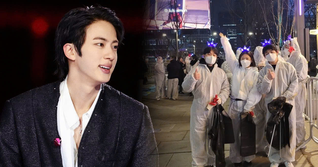 Municipal Cleaning Crews Moved By The Incredible Environmental Consciousness Of Over 100,000 ARMYs