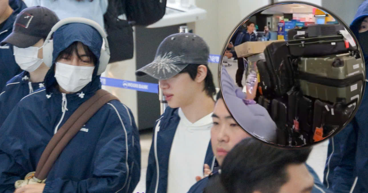 ARMY Shocked By The Sheer Volume Of Luggage BTS Brings For Overseas Schedules