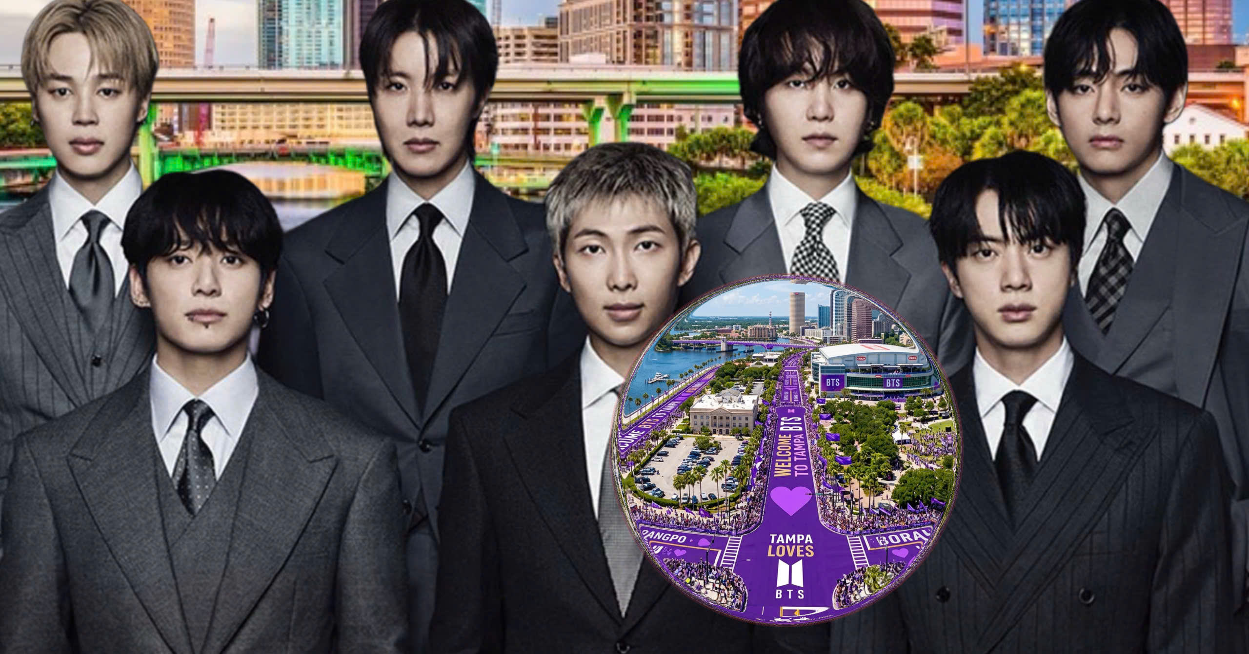 Tampa To Block Off Streets To Welcome BTS While Korean Citizens Complain Over Newly Announced Costs For Gwanghwamun Concert