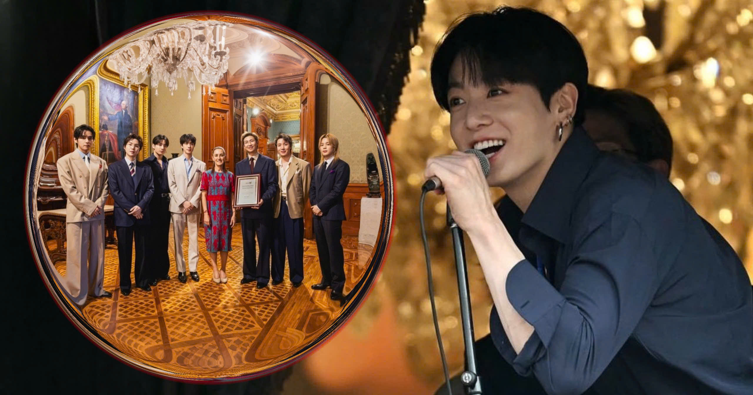 The Reason Why Jungkook Decided To Choose A Different Outfit From Other BTS Members During Mexico's National Palace Visit
