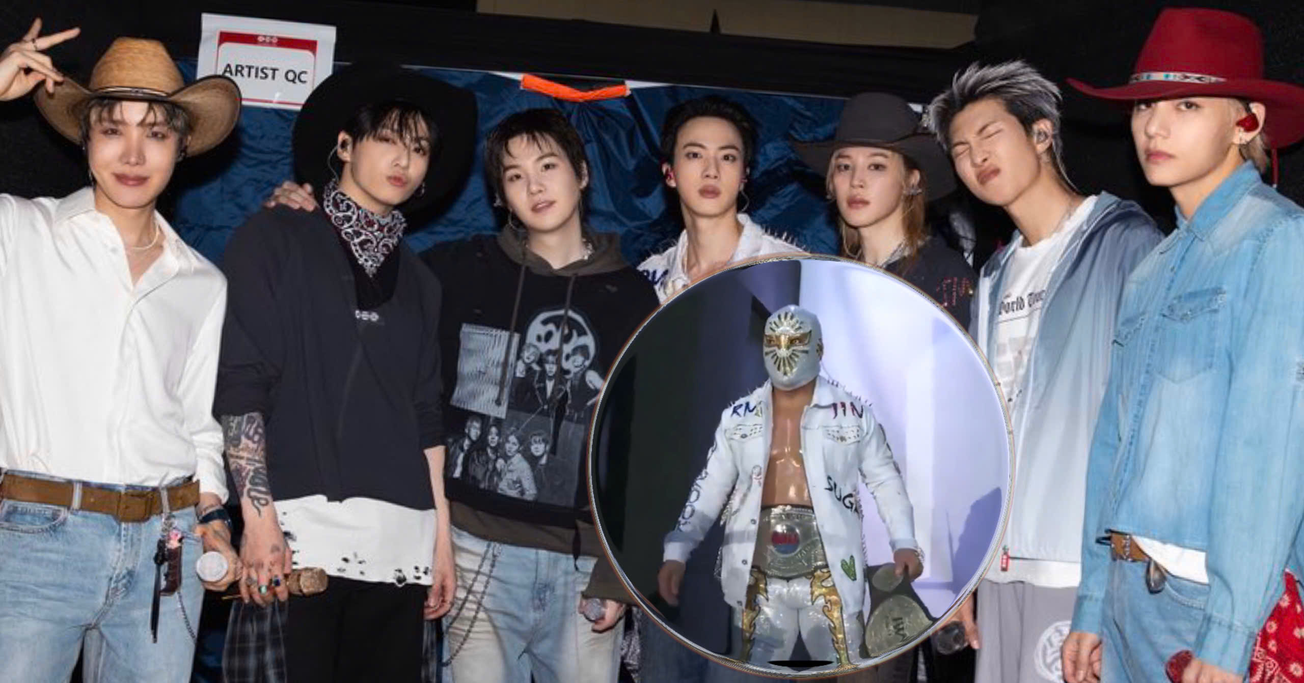 Wrestler Místico At BTS Concert? BTS Members Show Their Huge Passion For Wrestling In Mexico