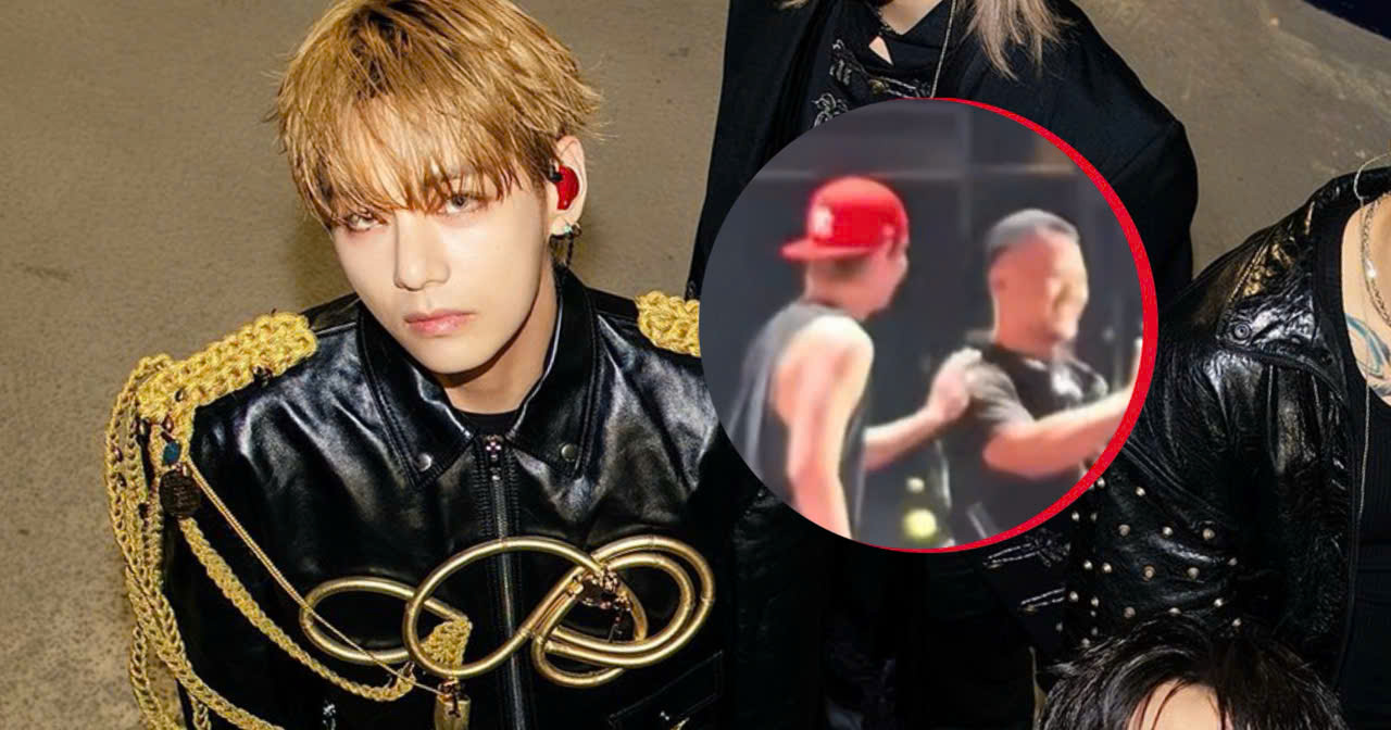 V Unexpectedly Asks the Cameraman to Do This for the First Time at Foxborough Concert