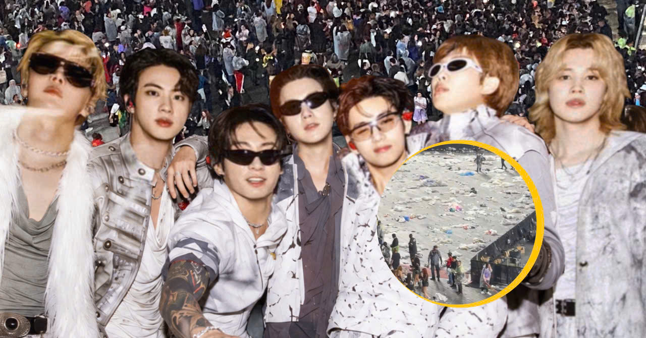 The Mess Left Behind After BTS’s Brazil Concert D1 Leaves ARMY Disappointed by the Lack of Consideration Shown by Many Fans