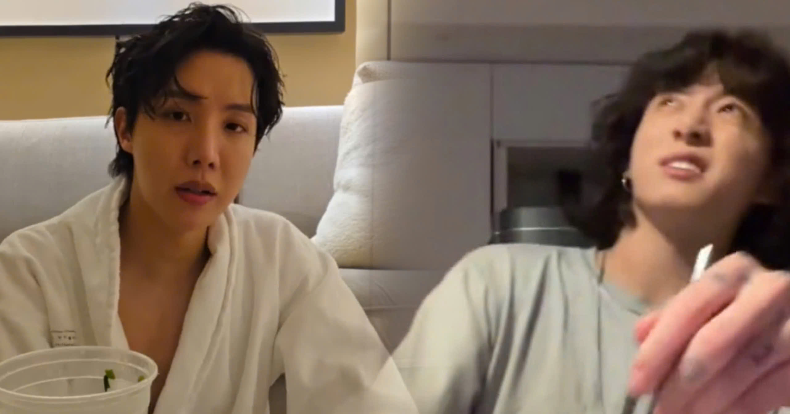 The Translation Of j-hope's Live Broadcast On Weverse Live Makes Fans Blush