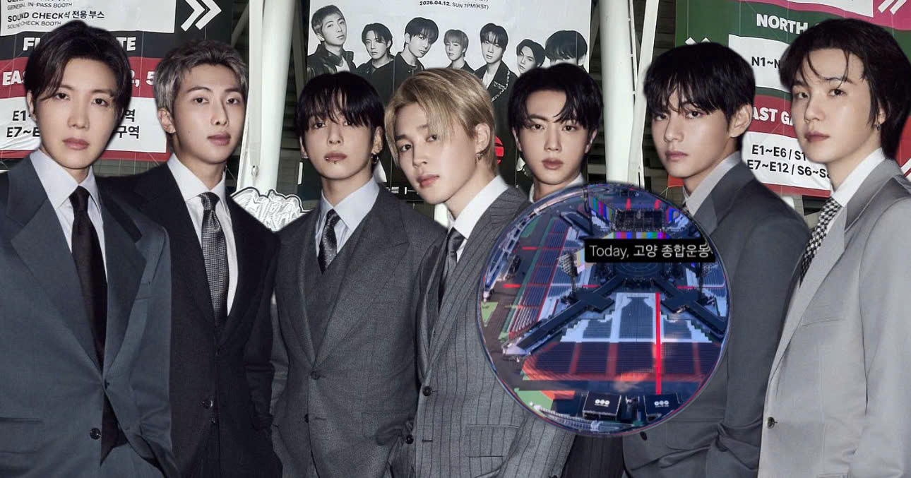 Special Details On The Stage At BTS Goyang Concert Catch ARMY's Attention Just Hours Before The Show Starts