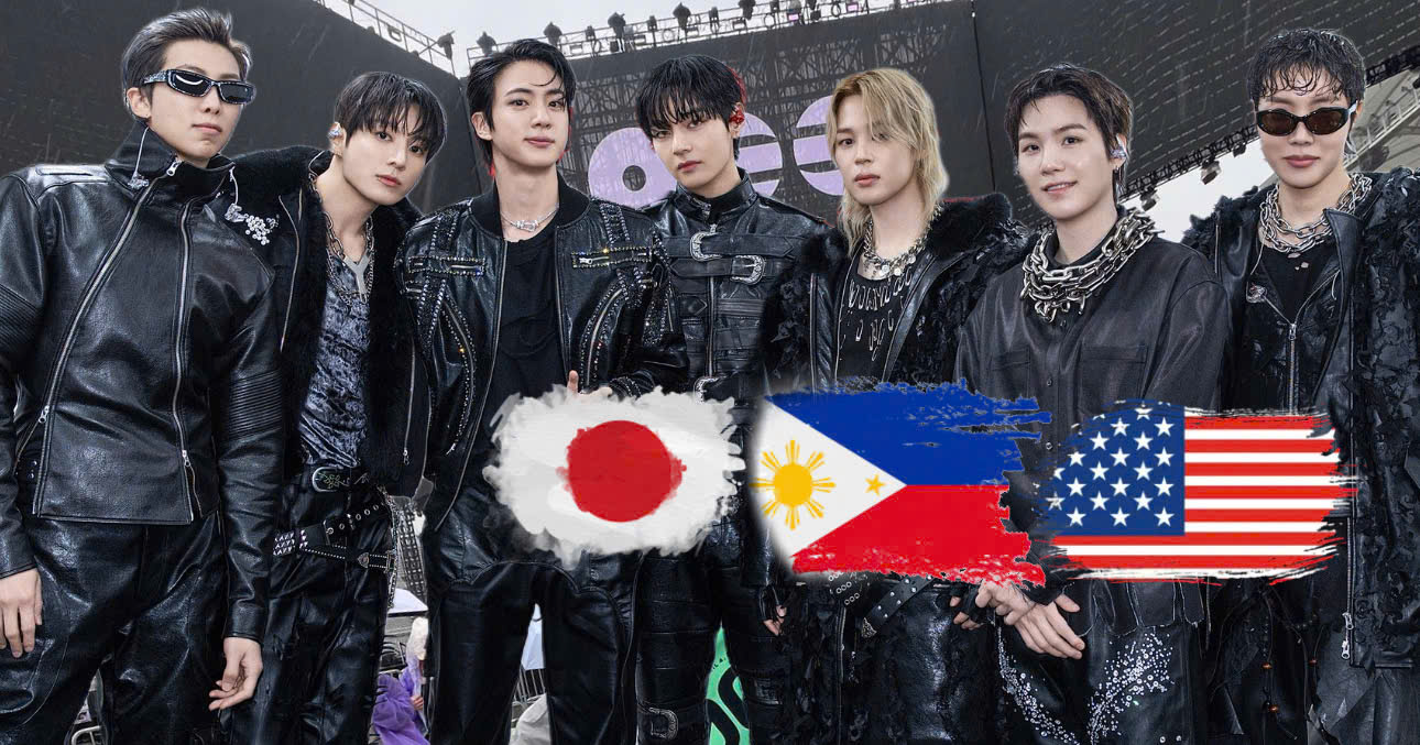 Hana Card Shows Number Of ARMY Attendees By Country At BTS Goyang Concert