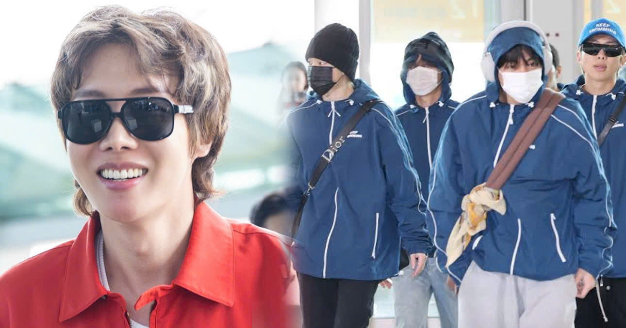K-media Uncover Why j-hope Appears Alone At The Airport And When The Rest Of BTS Will Depart For Spain