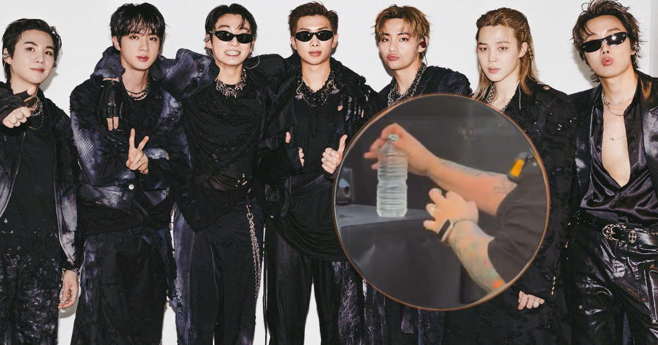 The Truth Behind BTS' Half-Empty Water Bottles At Concert Leaves ARMY Surprised