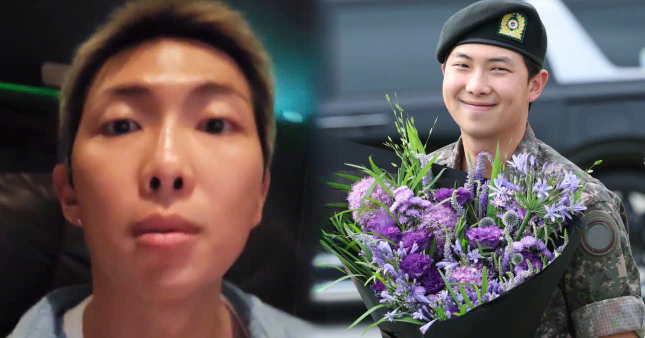 RM Opens Up About The Pressure BTS Members Face After Discharge 2 Months Ago, Hoping Fans Will Understand