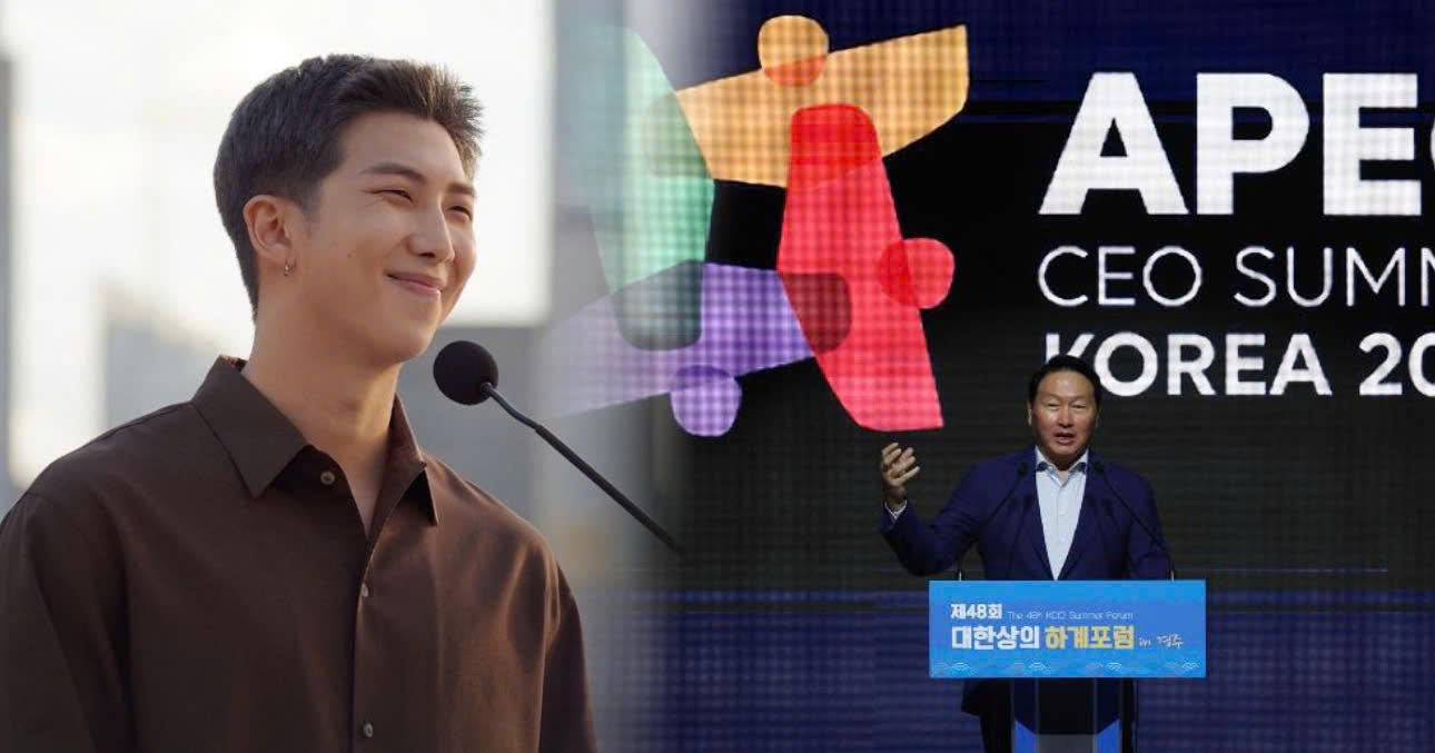 RM Makes History As The First K-pop Artist To Speak At 2025 APEC CEO Summit