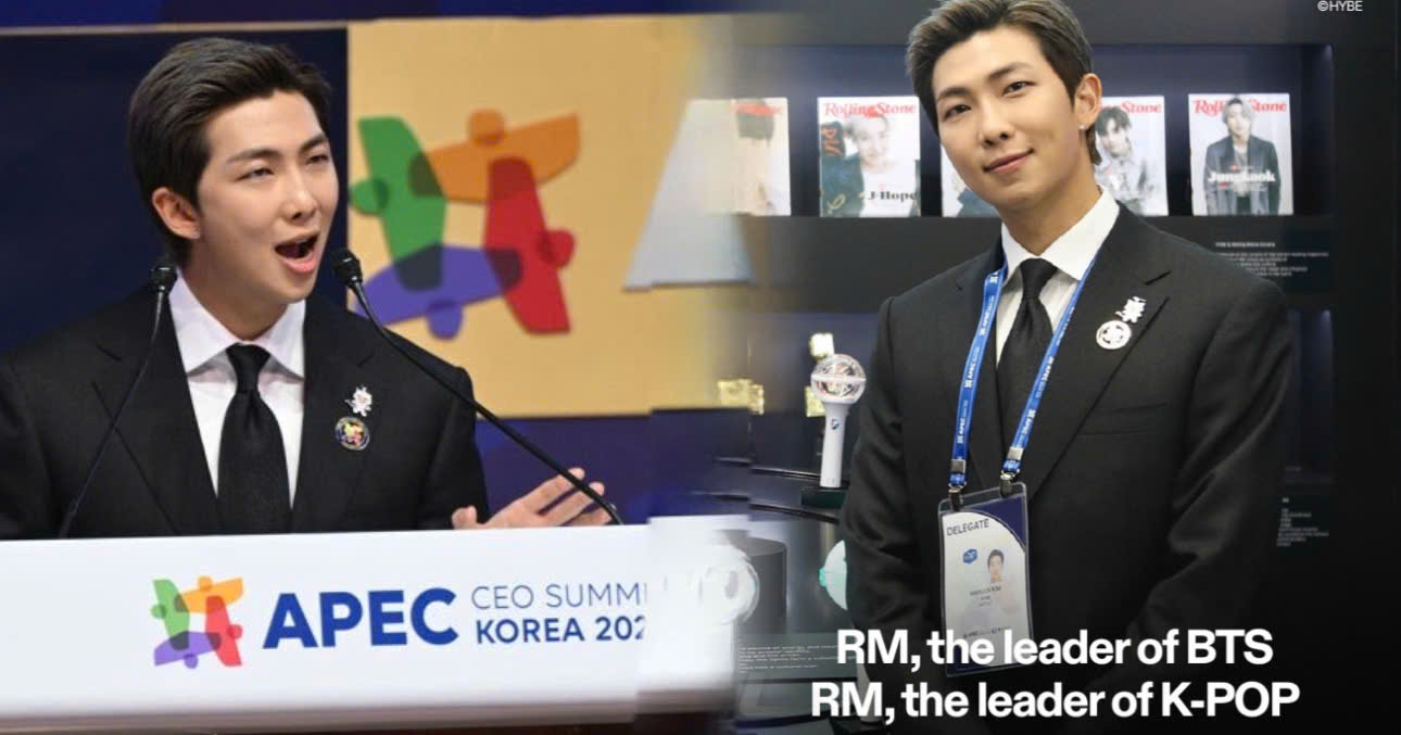 Fans Defend RM Against Accusations Of “Hypocrisy” Following His APEC 2025 Speech