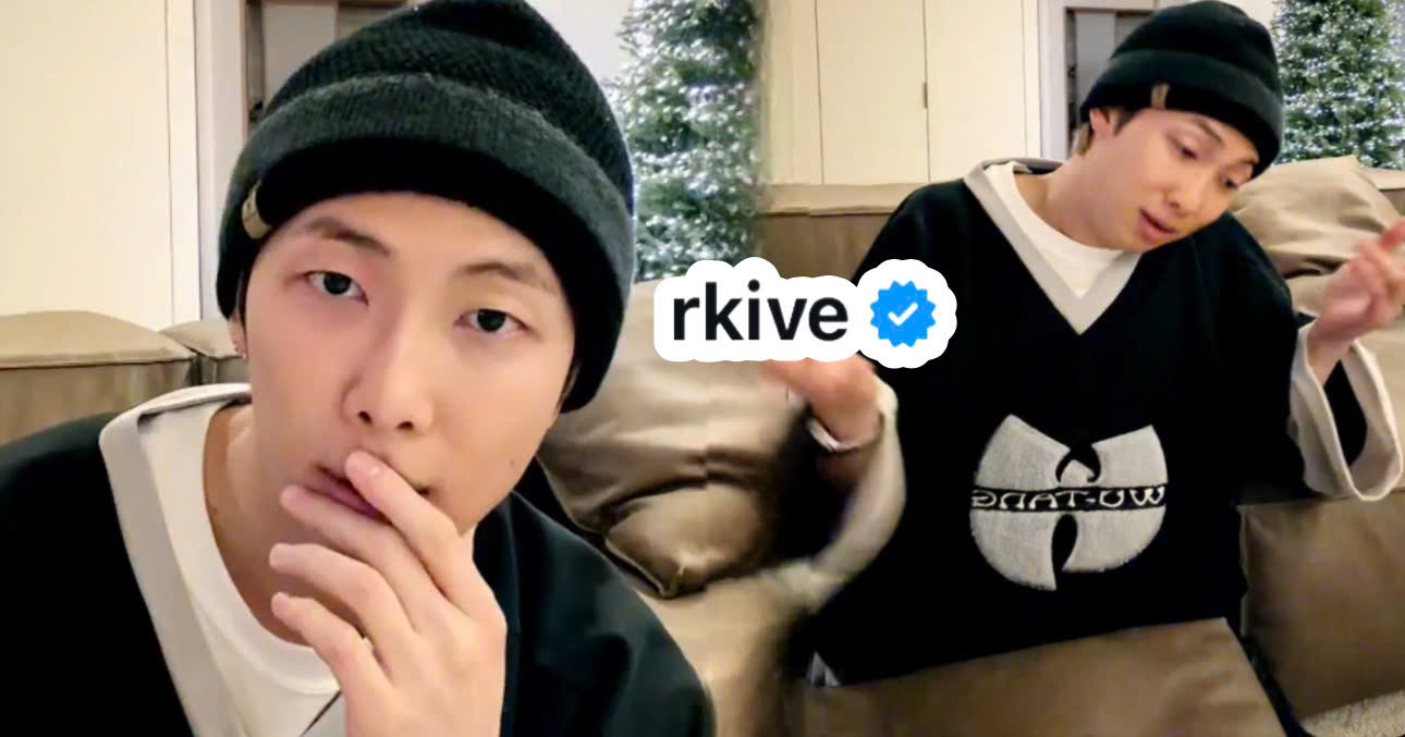 RM Clarifies The Rumors Spreading After His Instagram Post