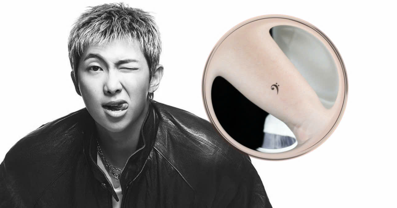 RM Officially Shows His New Tattoo On Livestream, Sending ARMY Into A Frenzy